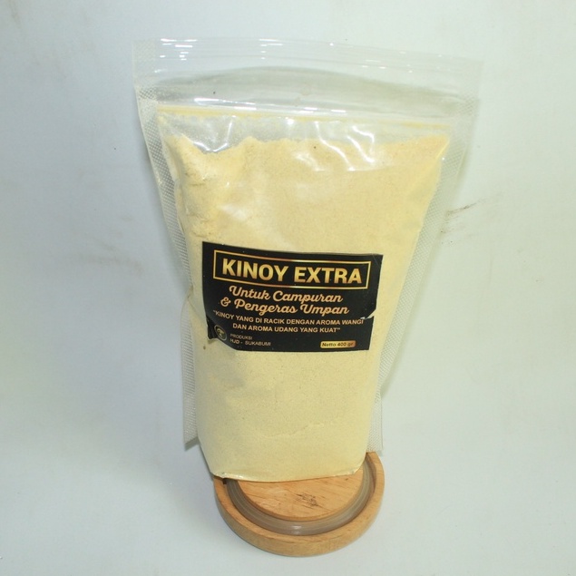 Kinoy Extra Aroma Udang Dan Wangi Isi 500Gr/ Pengeras Umpan