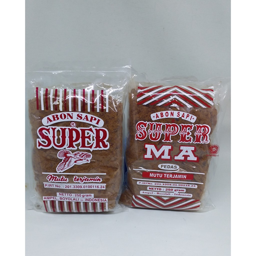 

ABON SAPI SUPER ASLI BOYOLALI 250 GR
