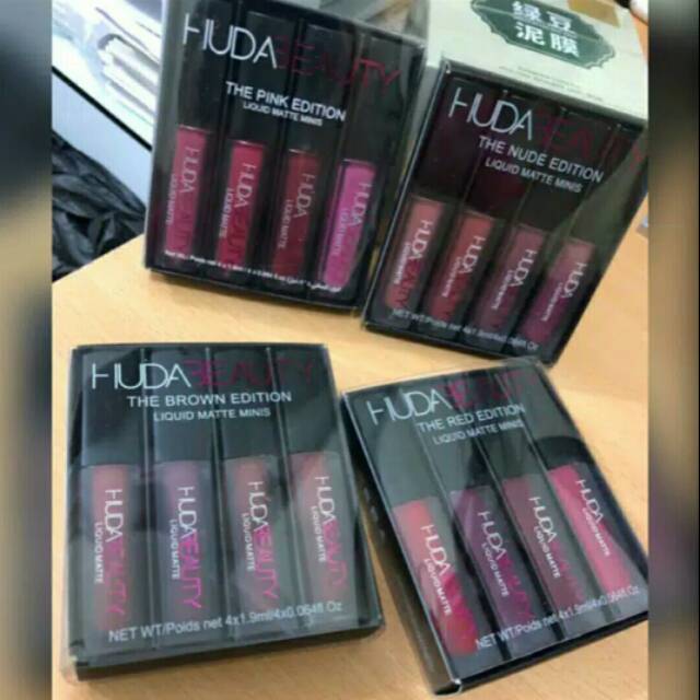 Huda Beauty 4 IN 1 Lipcream Waterproof