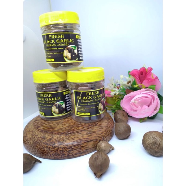 

Black Garlic / Bawang Lanang / Bawang Tunggal