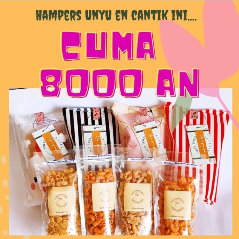 

Bingkisan Mini en Cantik Hampers Unyu Paket Snack Kekinian