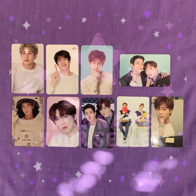 [ READY STOCK ] ASTRO OFFICIAL PC PHOTOCARD RARE SHIONLE ORDINARY HOLIDAY 1ST 3RD 4TH GEN AROHA WWST