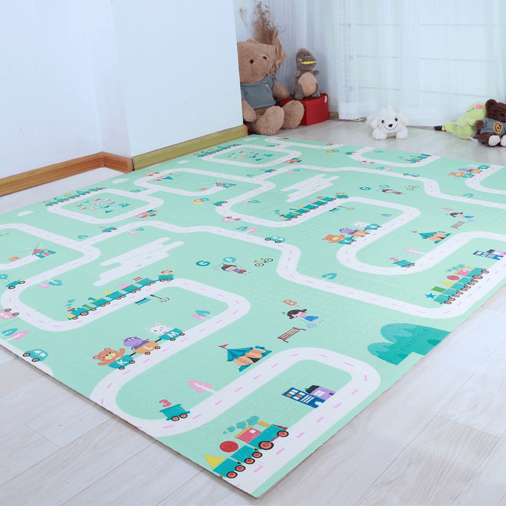 Karpet Lipat Playmat Bayi Karpet Matras MOTIF BULAK BALIK TANPA TAS Playmat Foam Lipat Playmat Matras Empuk Aman Buat Bayi TANPA TAS Motif Bolak Balik Tikar Karpet Alas Bermain Anak Matras Huruf Karpet Anak Matras Bermain Tikar Piknik