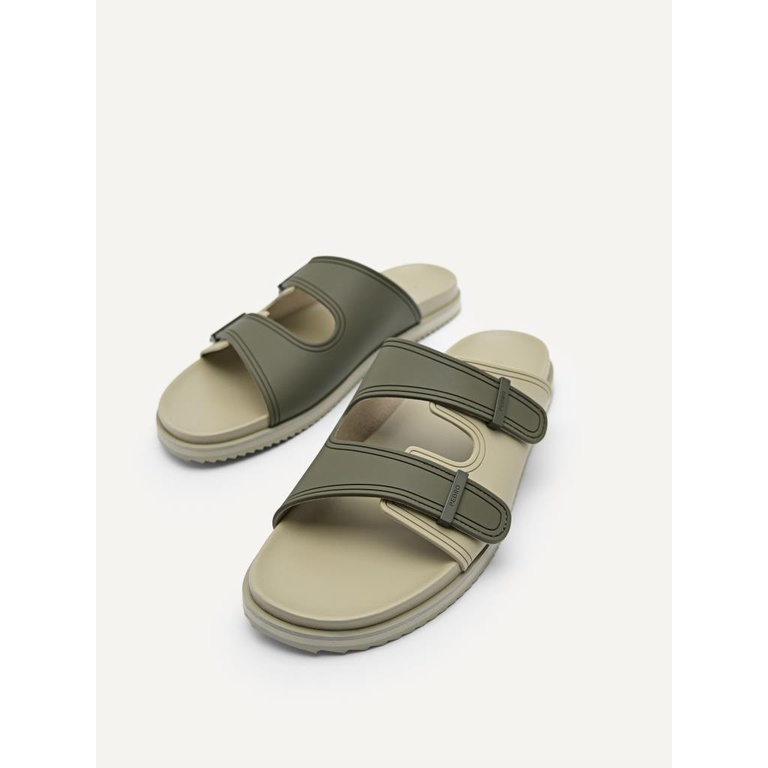 PM146 SANDAL SLIDE PEDRO PRIA ORIGINAL CASUAL BRANDED HIJAU