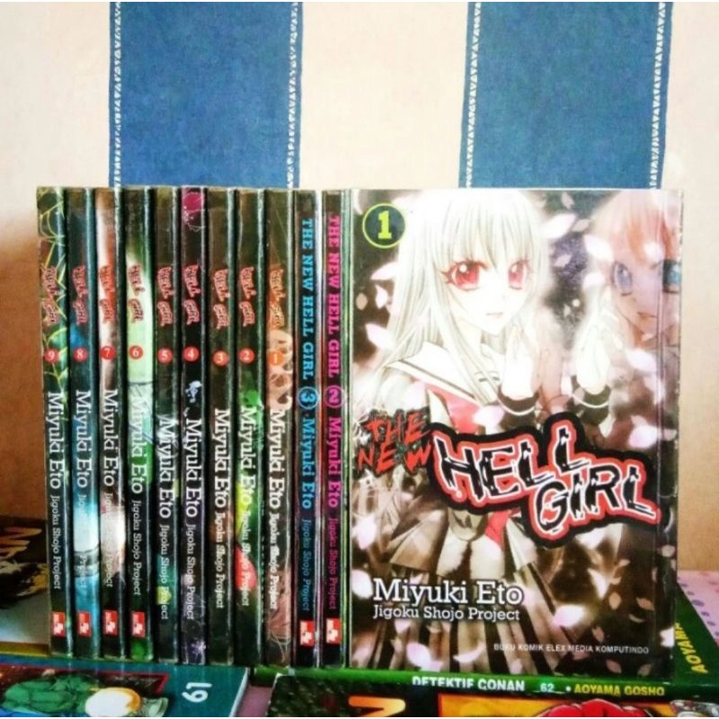 Komik Hell Girl 1-9 T + New Hell Girl 1-3 T