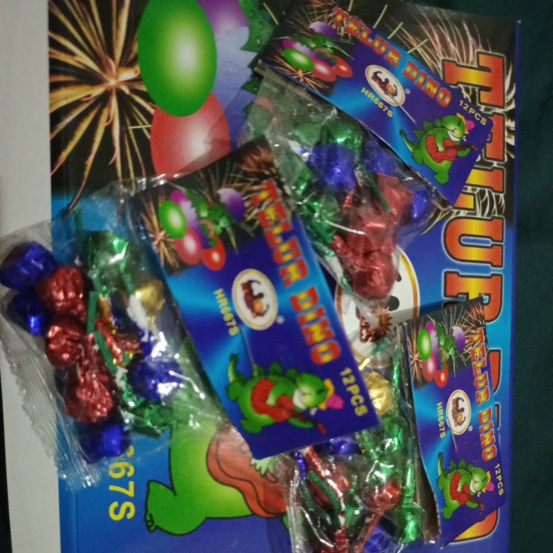 

Telur Dino isi 12pcs