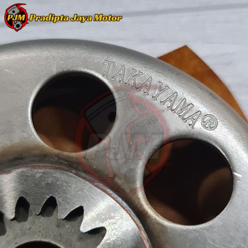 Mangkok Lonceng Rumah Ganda Sproket Shogun 110 Takayama - Japan Qualty-2