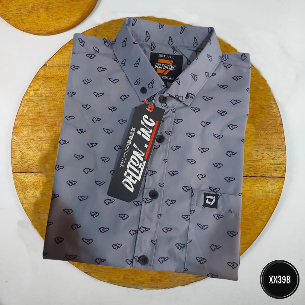 Kemeja Rayon Twill Premium Motif  (CS 10)