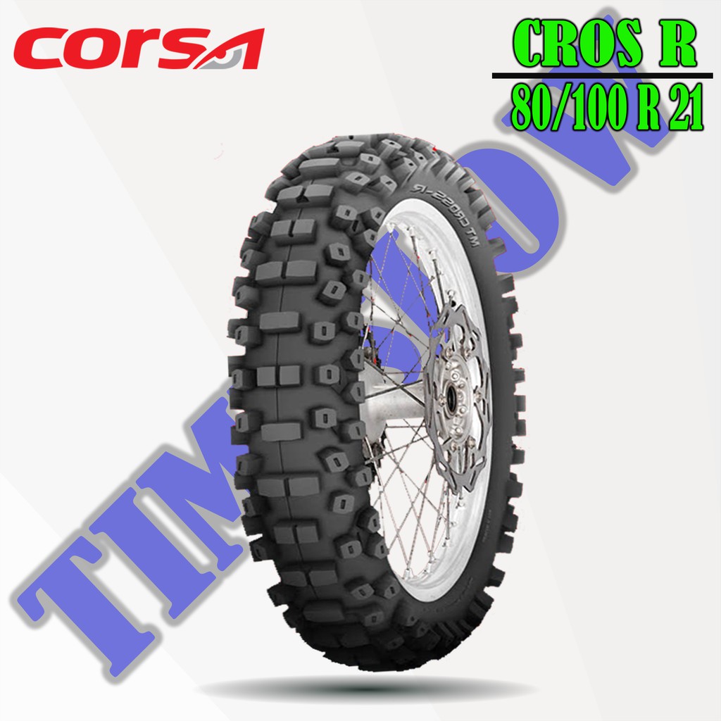 Ban Motor TRAIL // CORSA CROSS R 80/100 Ring 21 NON TUBELESS