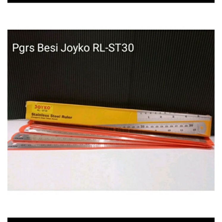 

PENGGARIS BESI STAINLEES STEEL 30 CM