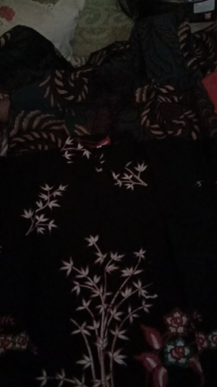 Kemeja Batik Pria Size  M L Xl Xxl Bswart Batik Hrb026 Kenongo Hem Panjang Padi