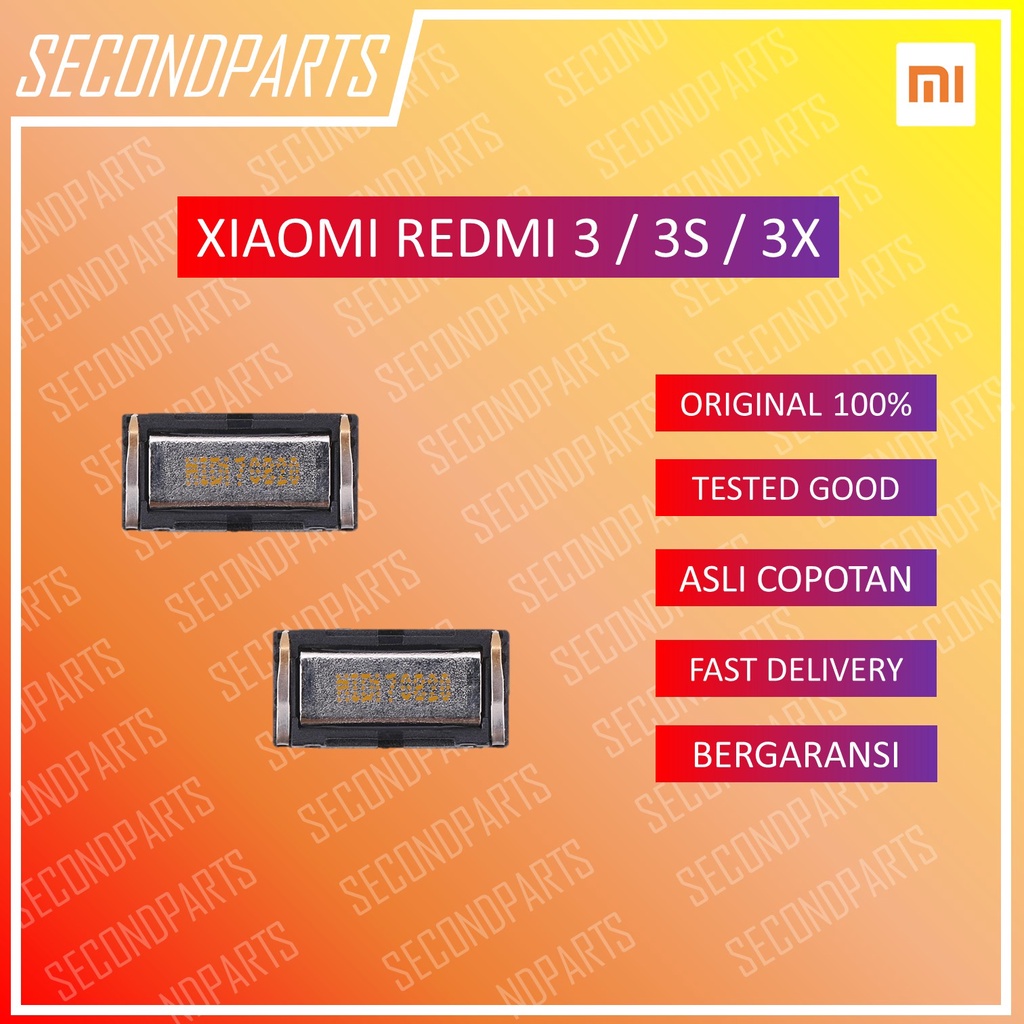 EARPIECE TELPON BUZZER EAR ATAS XIAOMI REDMI 3 / 3S / 3X ORIGINAL