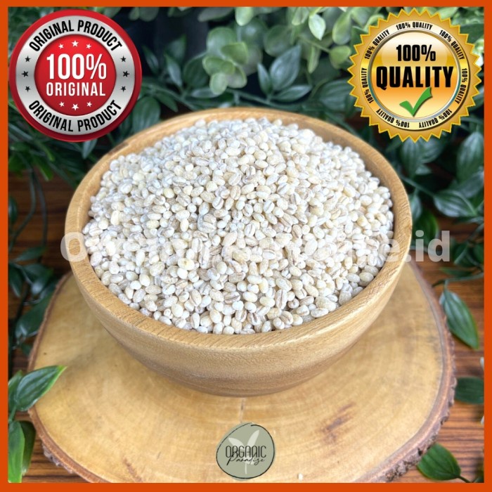 

Natural Pearl Barley / Biji Jali Jali 1 Kg