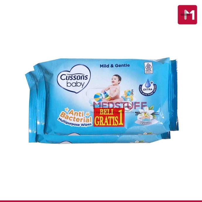 Cussons Baby Wipes Tissue Basah Cusson Tissu Basah Bayi