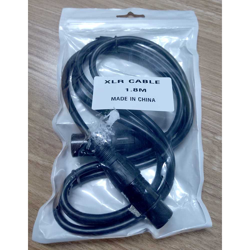 Kabel Microphone Stereo Audio / Kabel Xlr Male To Female / Kabel Mikrofon Mik Mic Microphone Kondenser Karaoke Mirip Ugreen 1 Rol / Kabel Sambungan Microfon Adaptor Amplifier Power Spiker Aki Stereo / Kabel Salon Speaker Audio Sound System Murah Original