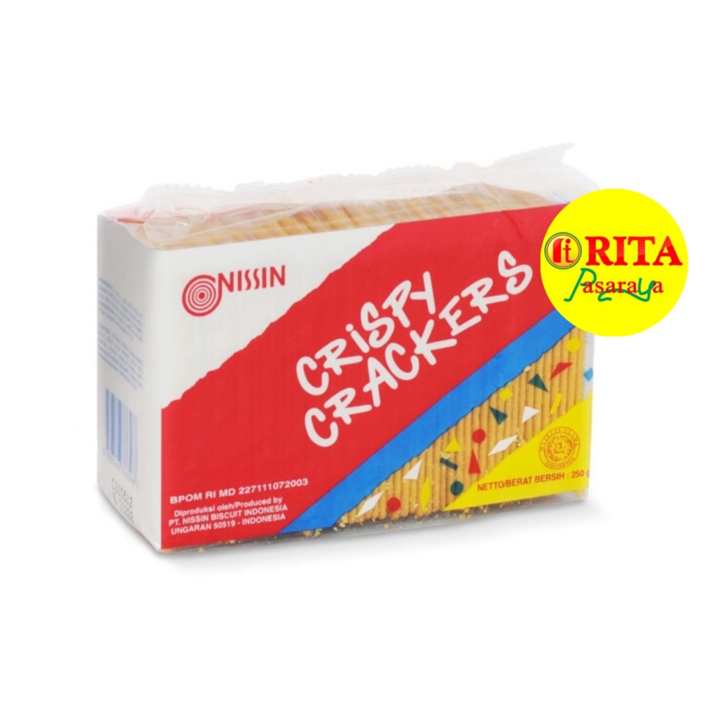 

Nissin Crispy Crackers 250gr