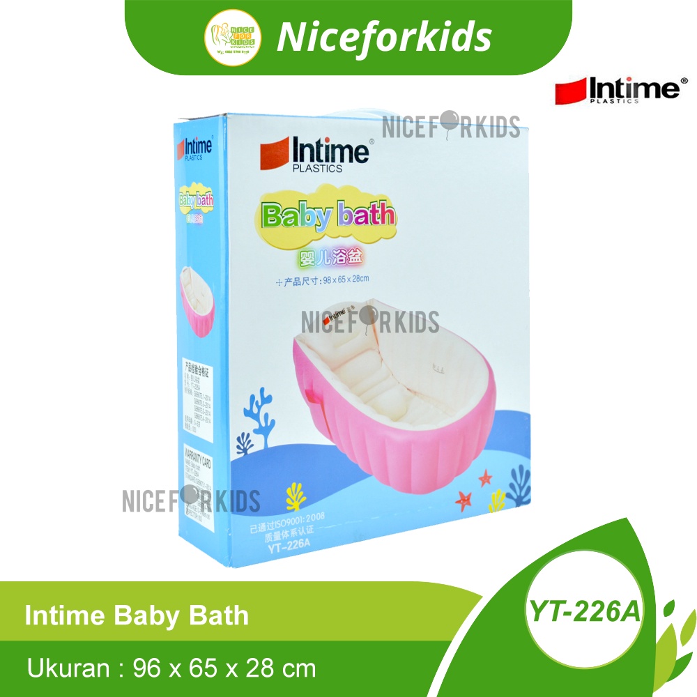 Intime Baby Tub Uk. 98X65X28 CM (YT-226A) / Bak Mandi Bayi / Baby Tub