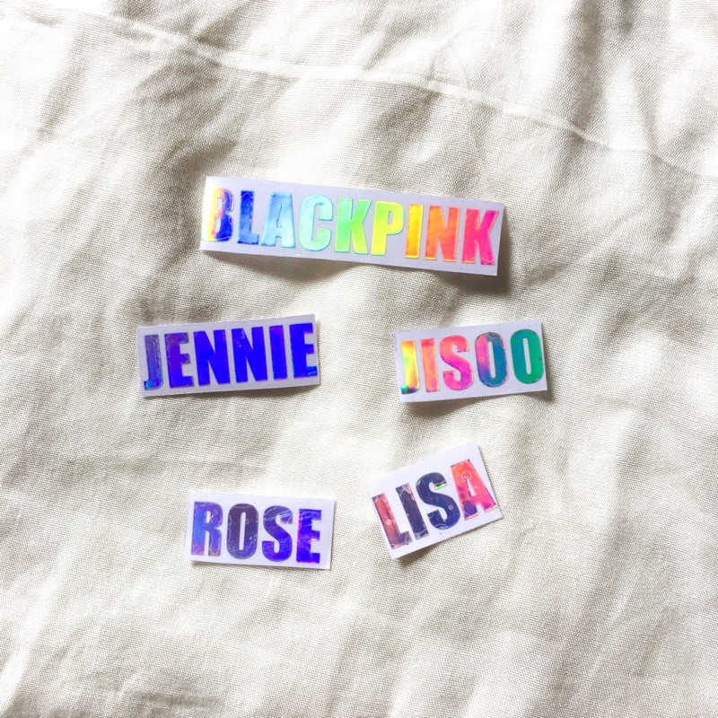 [kstuffind] BLACKPINK STICKER HOLOGRAM MURAH BP STIKER HOLO MURAH STICKER BLACKPINK BLEKPING