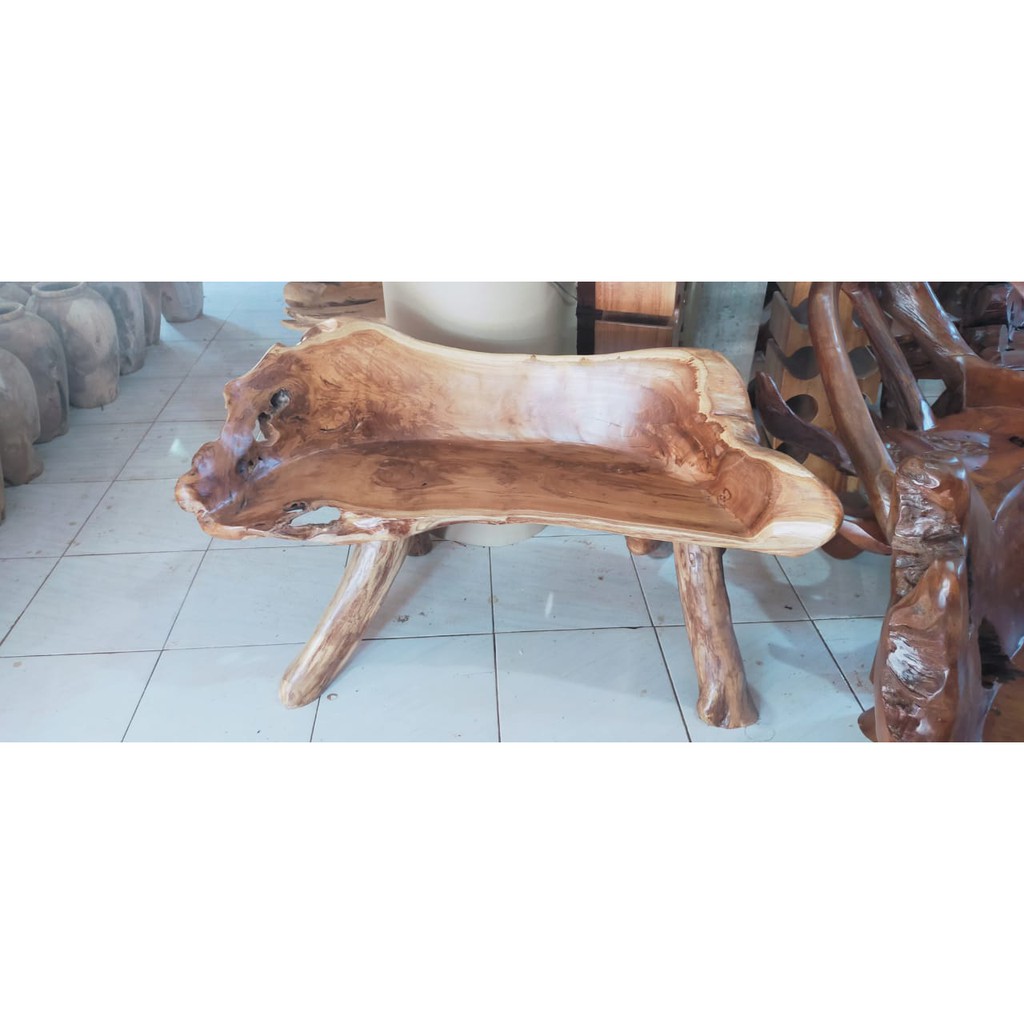 Kursi Teras Bangku Kayu Trembesi