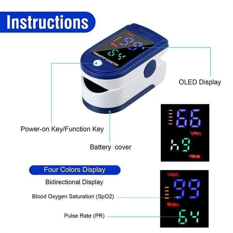 Fingertip Pulse Oximeter LK87,LK88 / Alat Ukur Kadar Oksigen