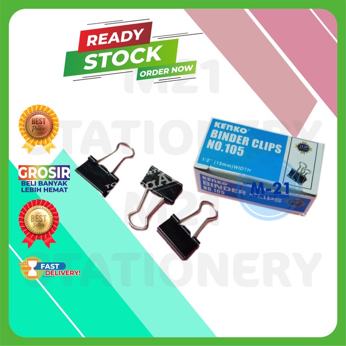 

BINDER CLIP KENKO 105