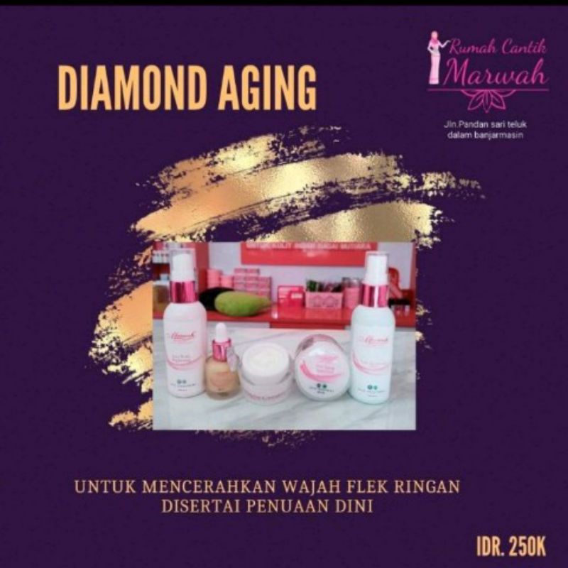 marwah skincare perawatan wajah penuaan dini melasma flek ringan