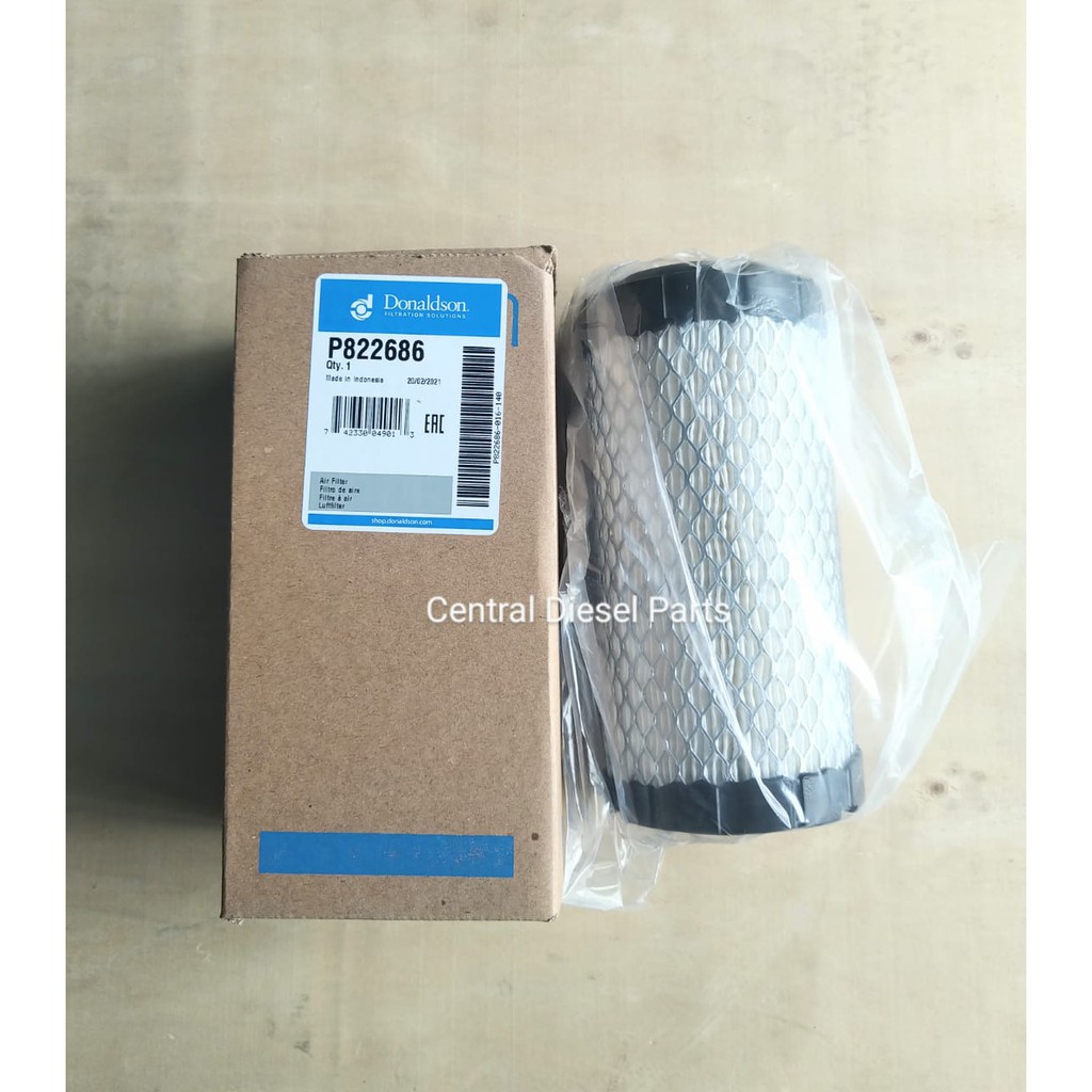 Filter Udara / Air Filter Yanmar 119655-12560 Komatsu Kubota P822686 Donaldson