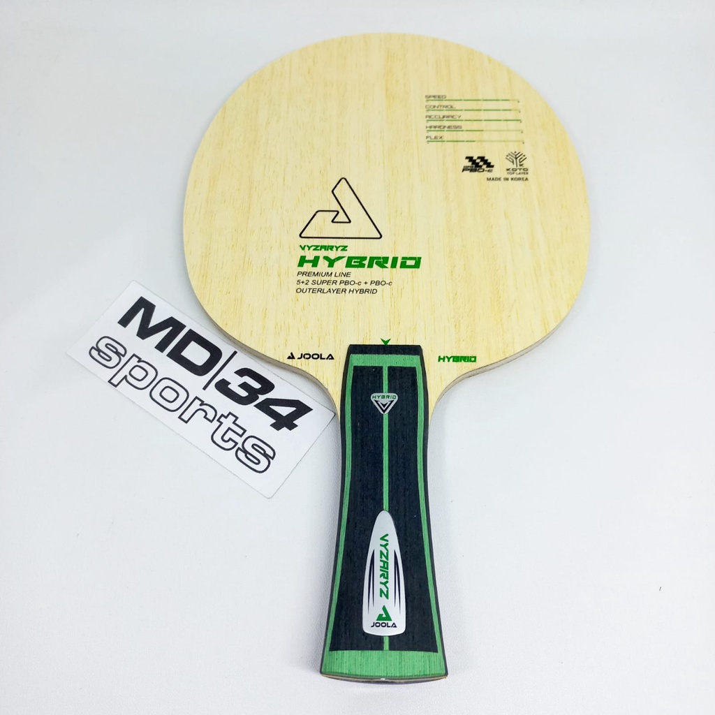 KAYU JOOLA VYZARYZ HYBRID - Kayu / Blade / Bet Pingpong Murah