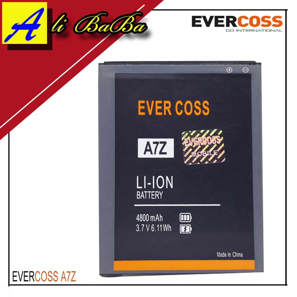 Baterai Handphone Evercoss A7Z Zeus Double Power Evercoss Original OEM Batre HP Battery Evercoss A7Z