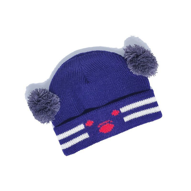 Topi Rajut KOALA Pom”/ Topi kupluk motif koala0-3Thn