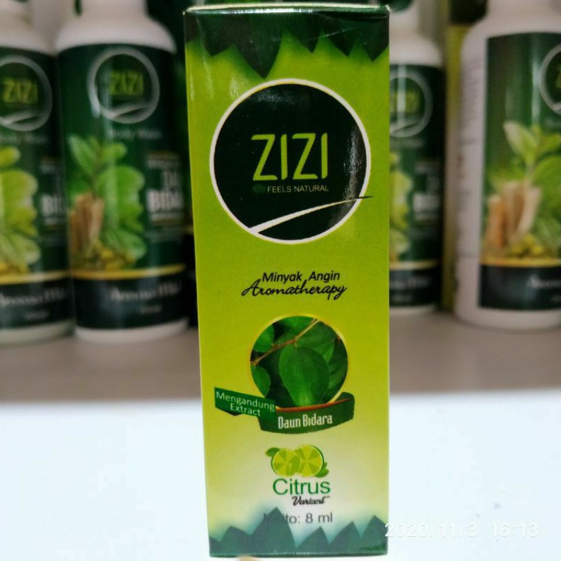 minyak angin aromatherapy ZIZI / minyak angin gosok / zizi citrus varian