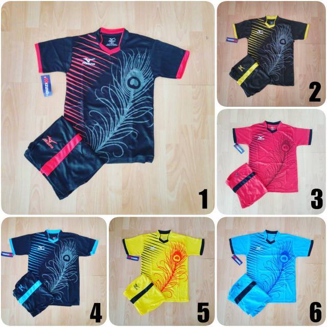 [ Baju Anak ] Jersey Olahraga Baju Sepak Bola Kaos Setelan Futsal Volly