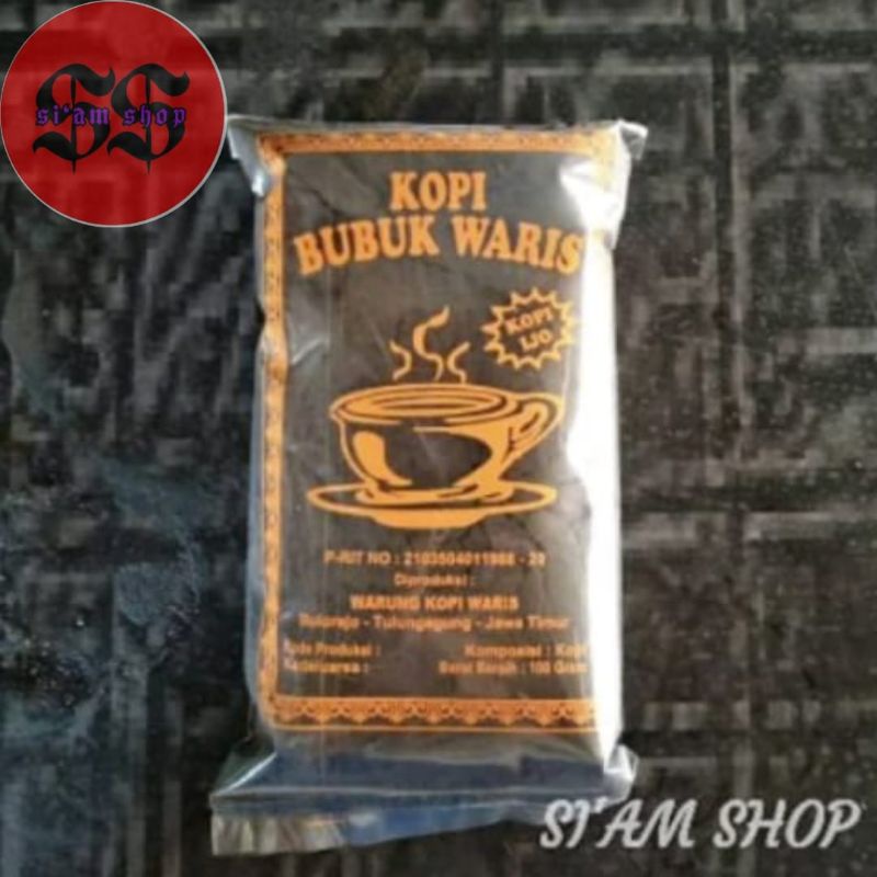 

KOPI BUBUK WARIS/KOPI IJO CETHE