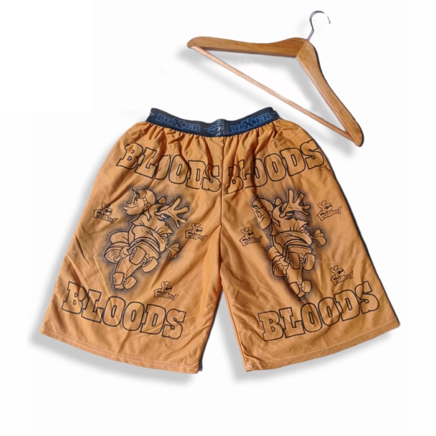 Celana Boxer Pendek Pria Dewasa Santai Kolor Bokser Katun Unisex XL