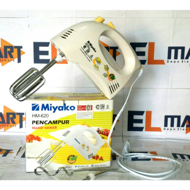 MIYAKO hand mixer HM620 /mixer tangan miyako HM 620