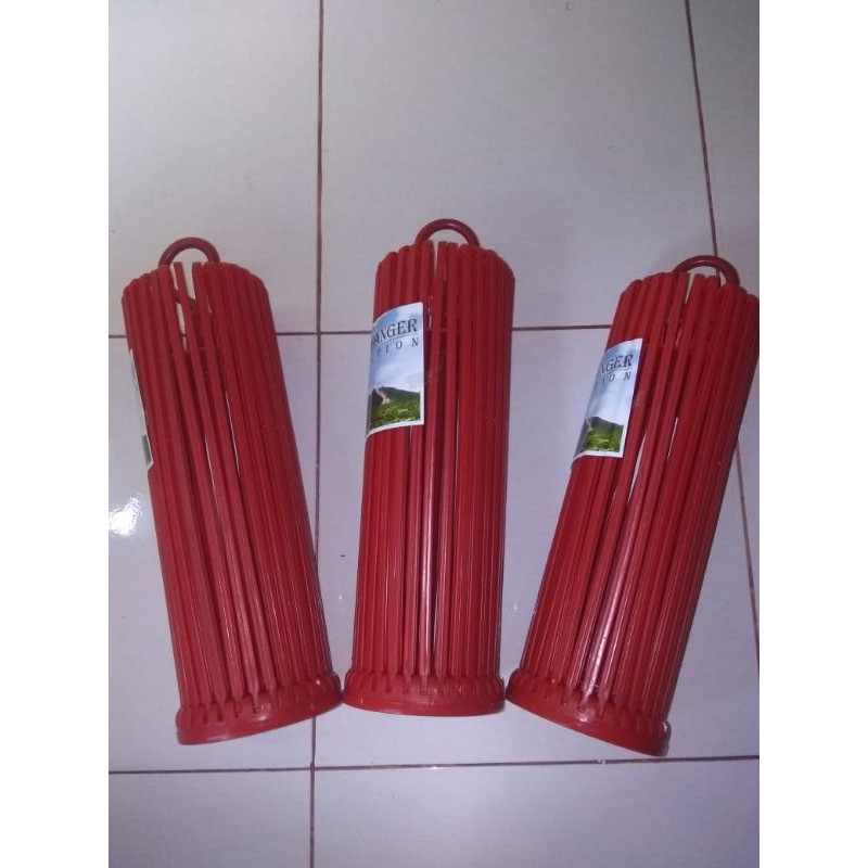 Hot item Folding hanger /gantungan baju /jemuran gantung ( 30 stick )