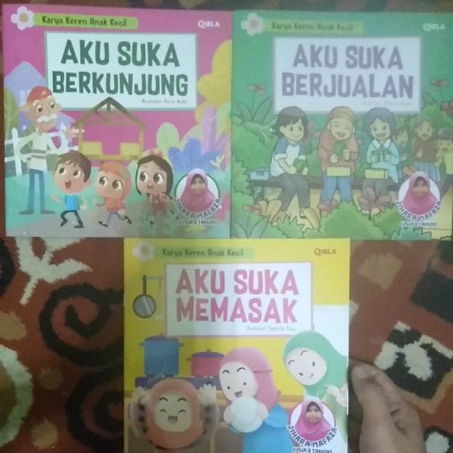 Buku Anak Islami - Karya Keren Anak Kecil Jihara Mafaza