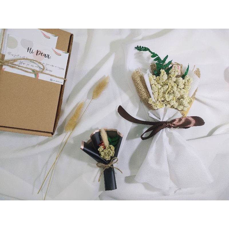 

Tambahan Gift Box / Hamper / Hadiah Wisuda / Hadiah Pacar / Bunga Kering / Bunga Edelweis Kering