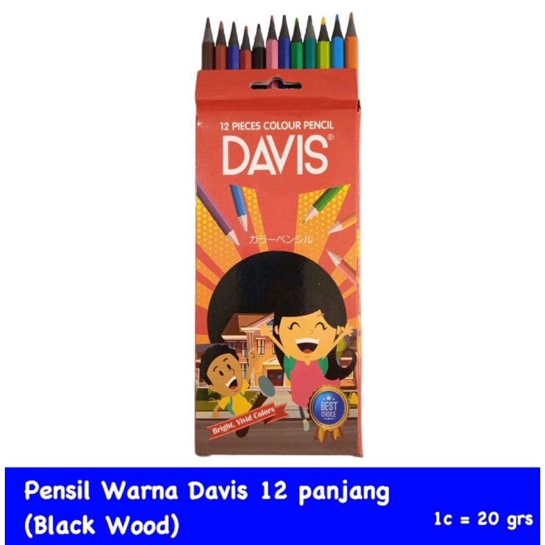 

pensil warna davis