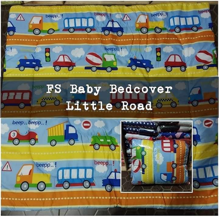Bedcover baby homemade karakter anak cewek cowok motif terlaris Lilte Road