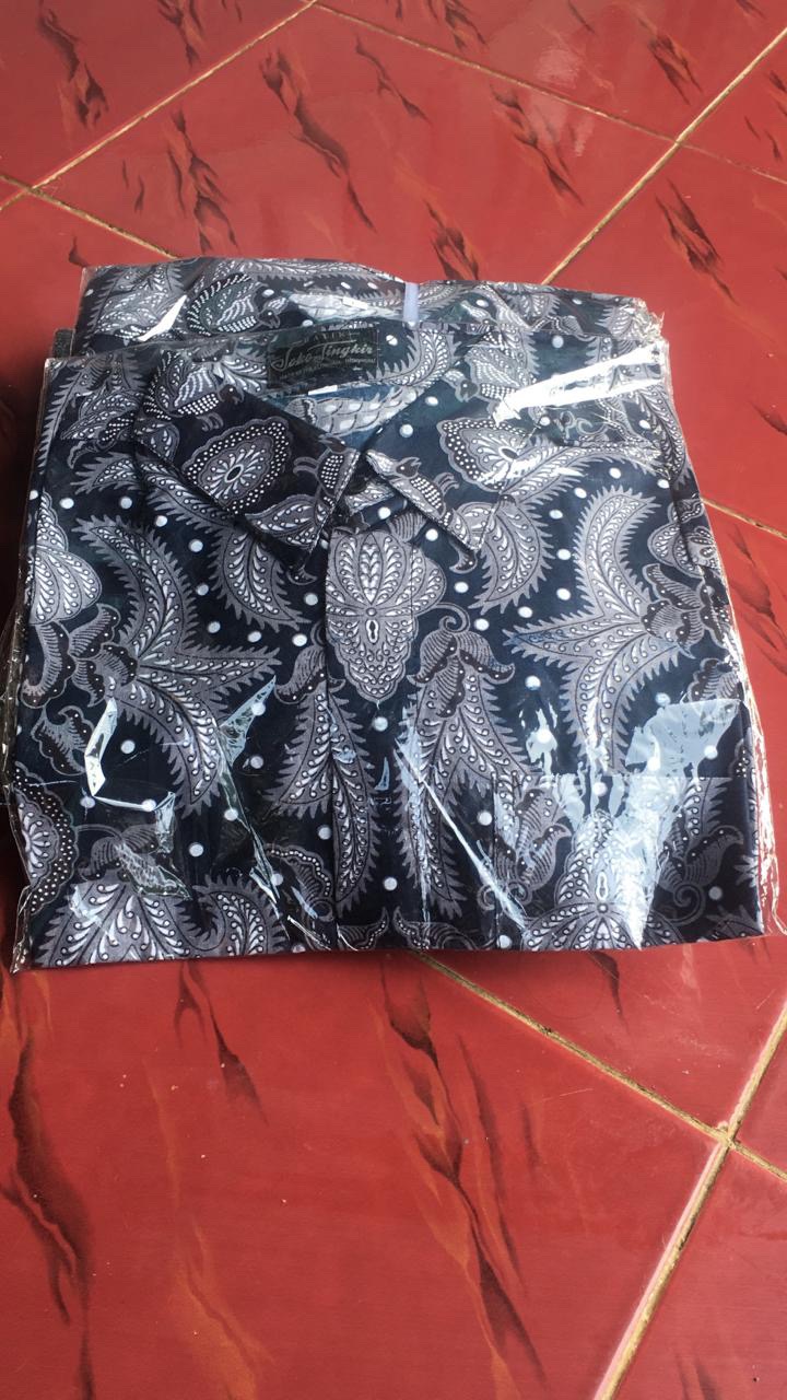 Size M L Xl Xxl Xxxl Bswart Batik Hrb026 Kenongo Hem Pendek Padi Pekalongan M L Xl Batik Pria Murah