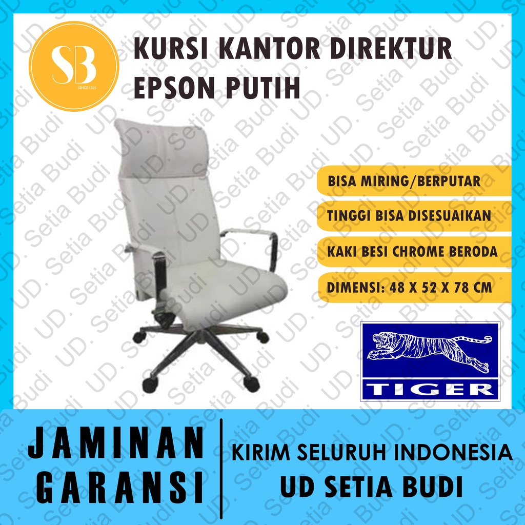 Kursi Kantor Direktur Hidrolis Tiger Epson