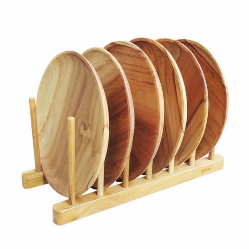 RAK PIRING / RAK GELAS KAYU MINIMALIS