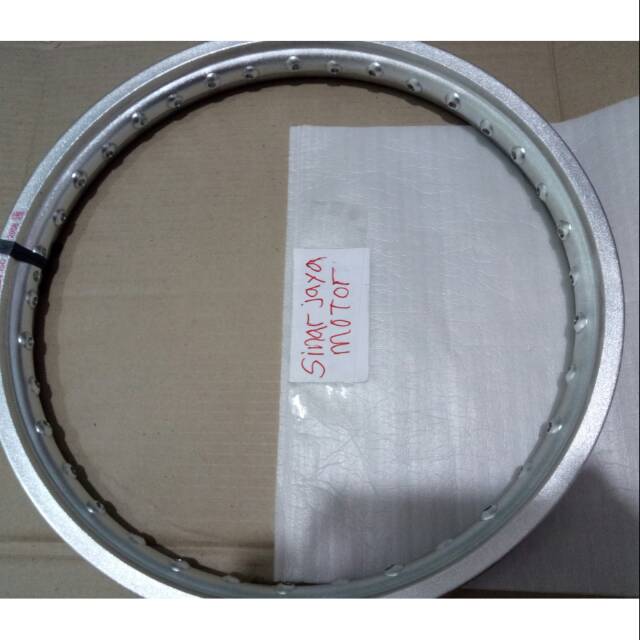 Velg rosi 160 ring 17. Harga1pcs waena silver kilat