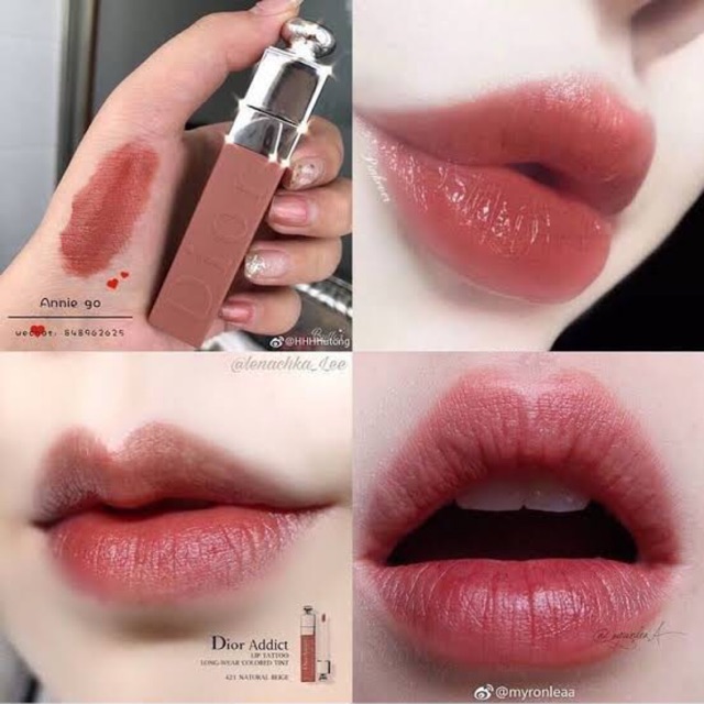 dior lip tattoo shade 421