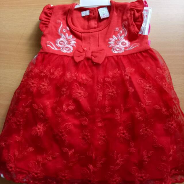 Dress bayi Perempuan baju pesta dress brukat