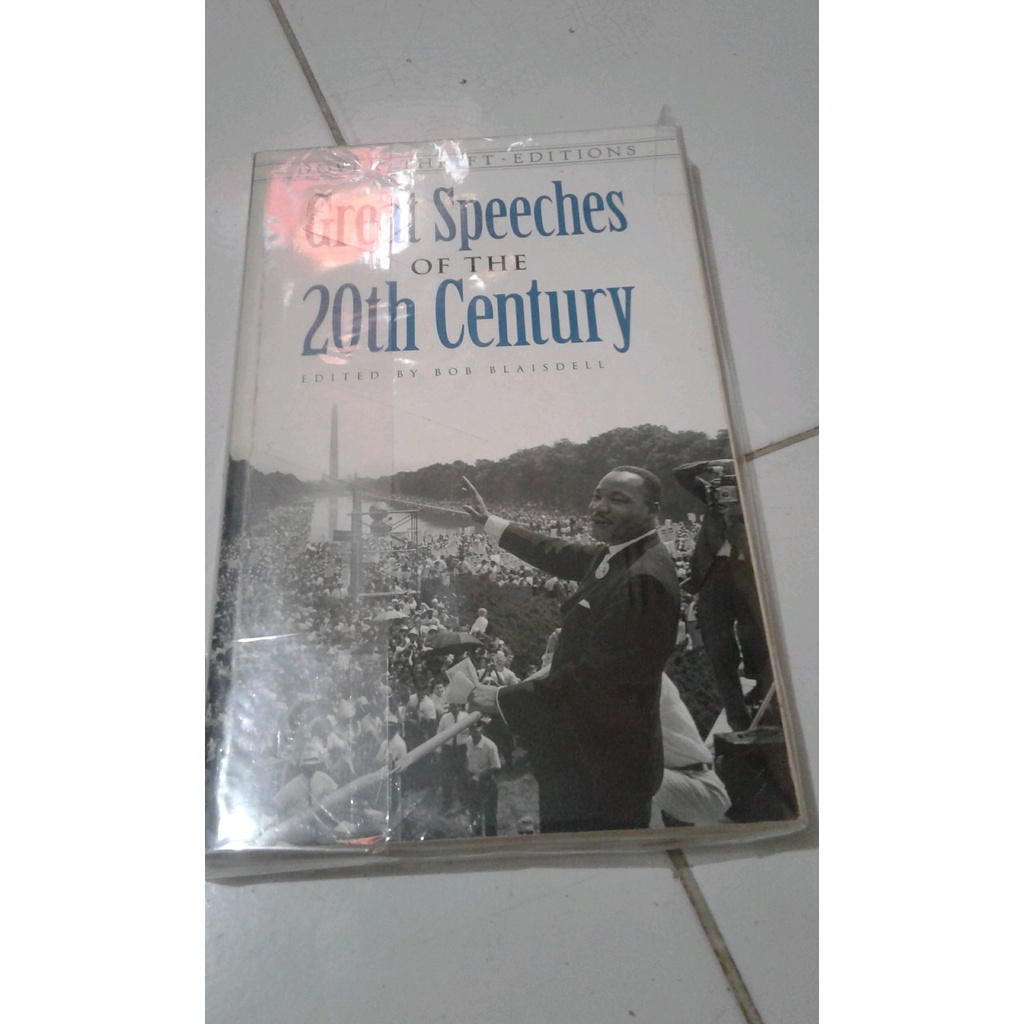 

ORIGINAL Great Speeches Of The 20Th Century