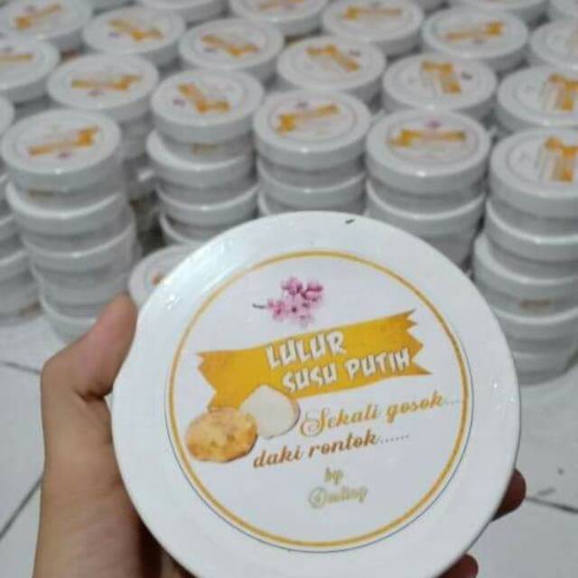 Lulur susu putih / lulur sp 250gr