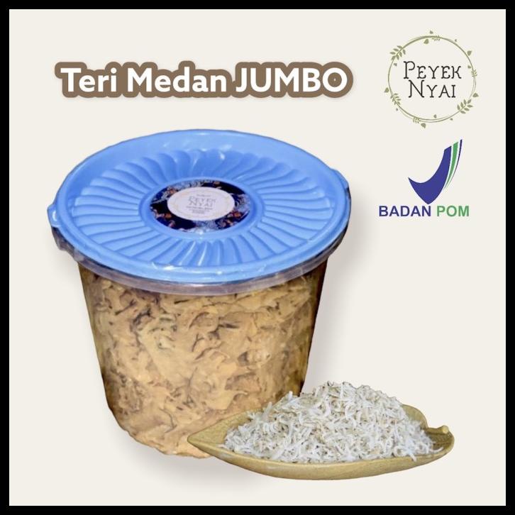 

DISKON TERBATAS !!! REMPEYEK PEYEK NYAI TERI MEDAN (JUMBO) TERLARIS