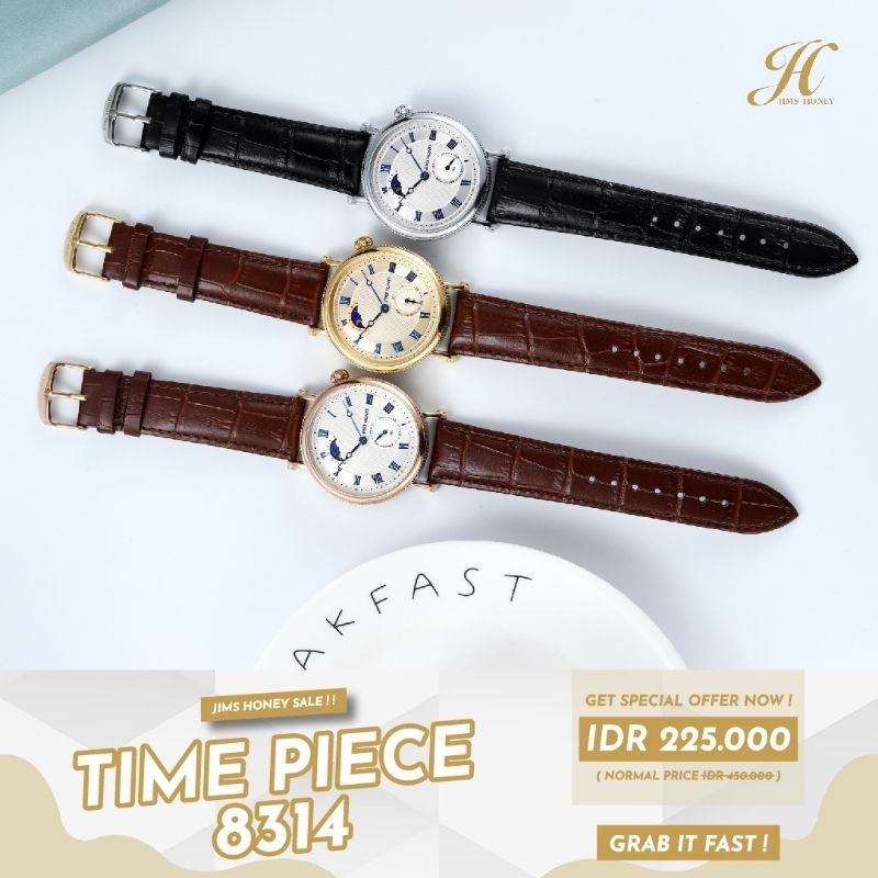 PROMO JAM TANGAN PRIA EXCLUSIVE JIMS HONEY JH JT 8314 KADO COWOK SUAMI UNIK SPECIAL WATCH BRANDED